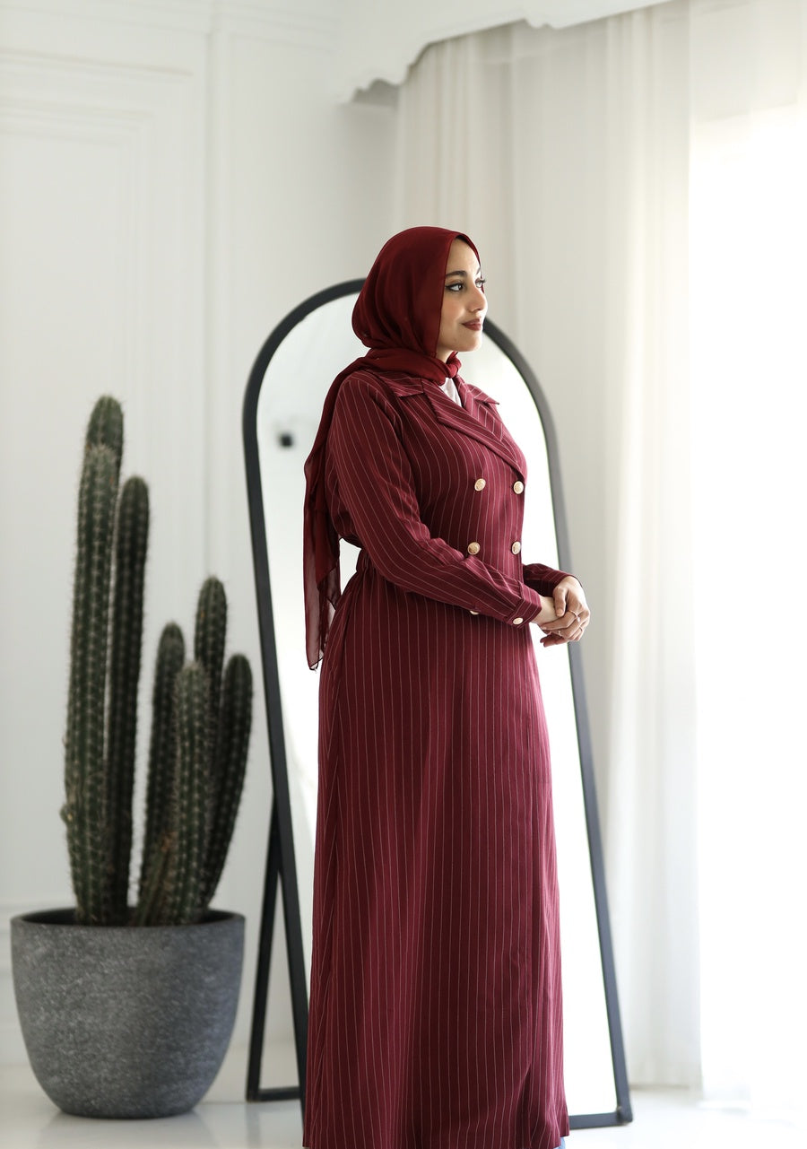 Striped Plazer Dress