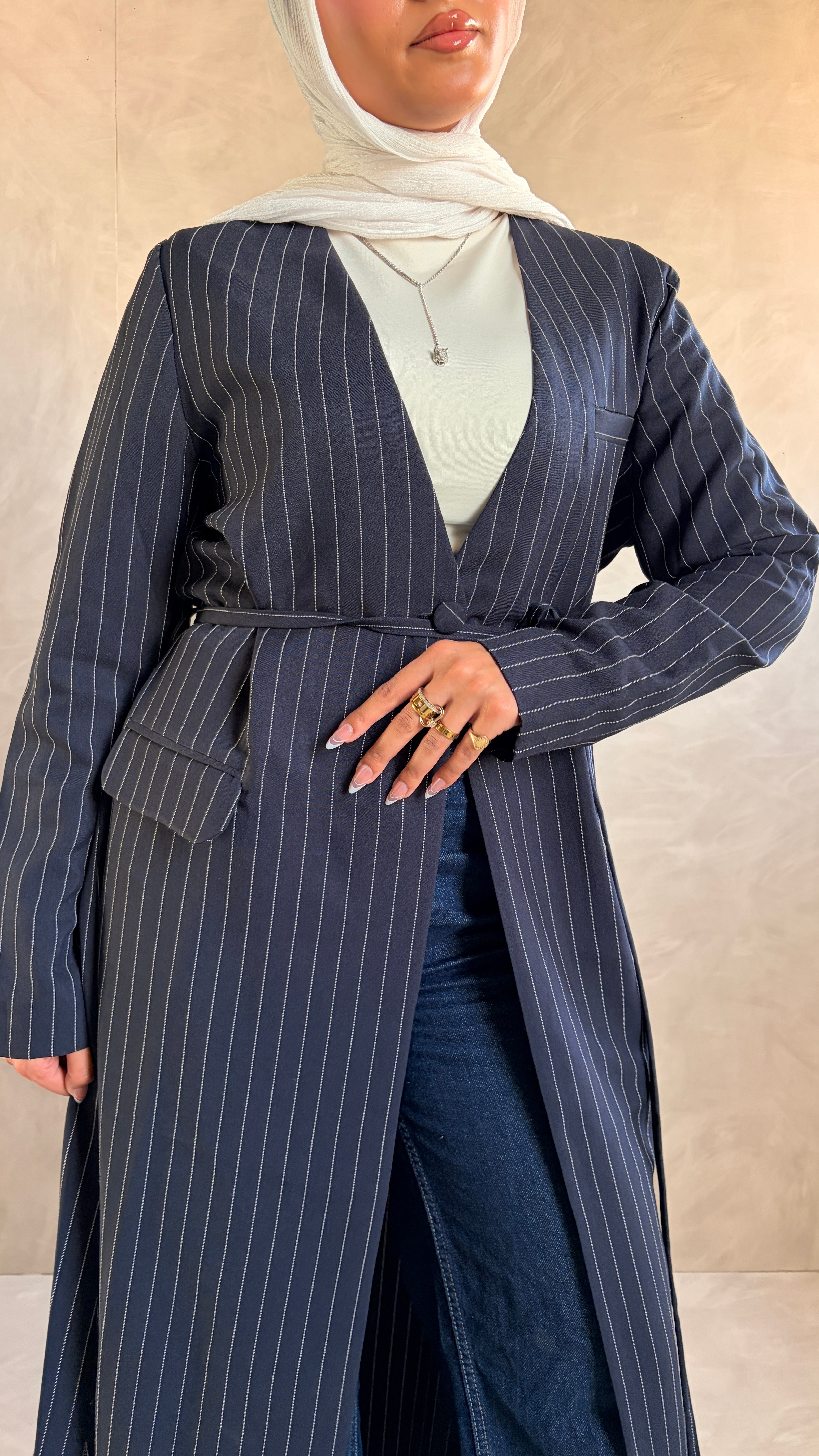 Royal line classic dress